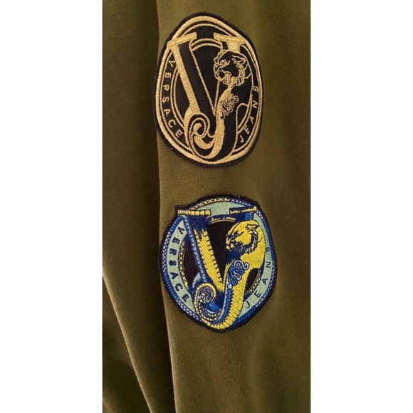 Versace Felpa Logo Hoodie NWOT Medium, Rare, Perfect Condition - Picture 4 of 14